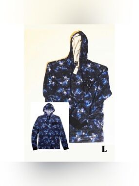 Disney Our Universe Star Wars Galaxy Pullover Hoodie Men’s Size L